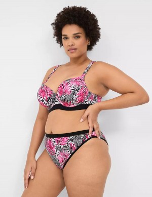 Women Lane Bryant Boost Balconette Bra Pink | BRH6820MK