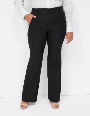 Women Lane Bryant Boot 4-Season Pants Black | FNJ1213YI