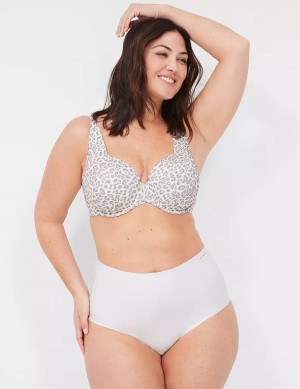 Women Lane Bryant Invisible Edge Full Briefs White | FCE988PW